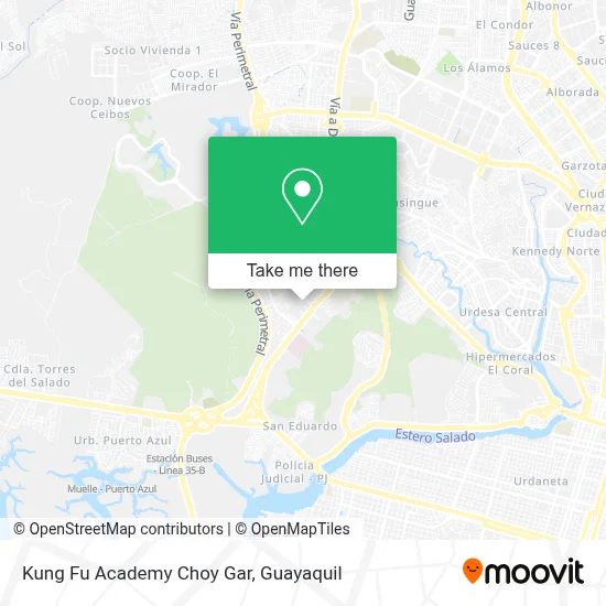 Kung Fu Academy Choy Gar map