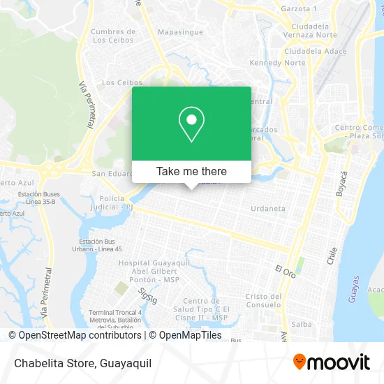 Chabelita Store map