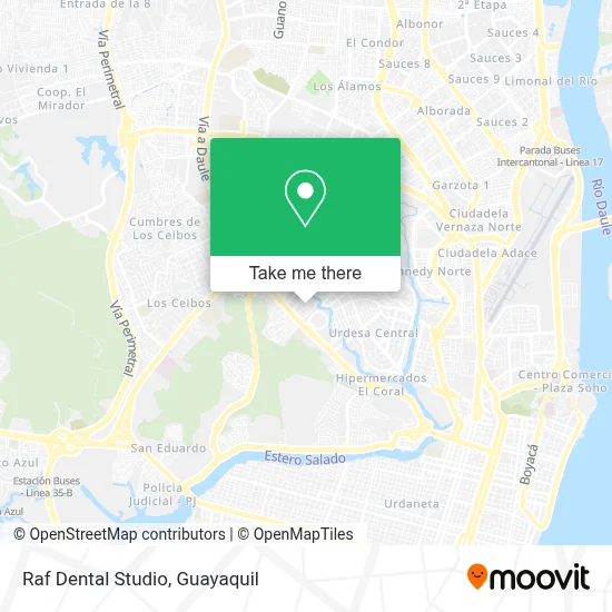 Raf Dental Studio map