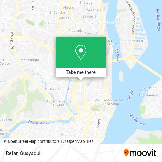 Refar map
