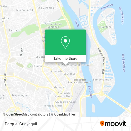 Parque map