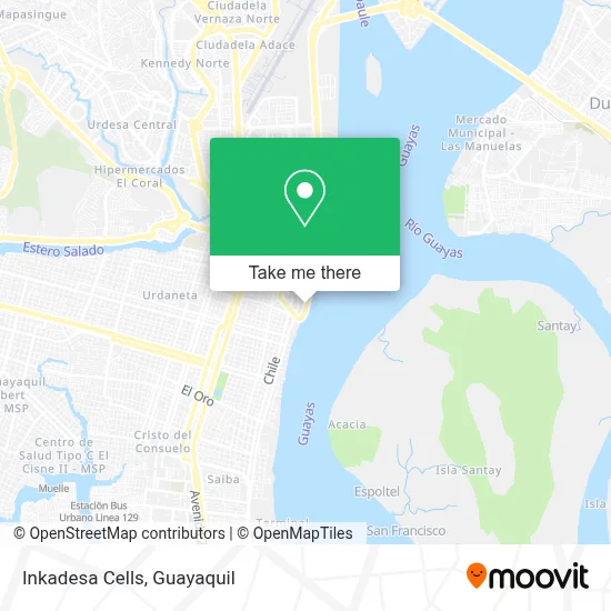 Inkadesa Cells map