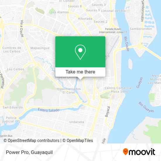 Power Pro map