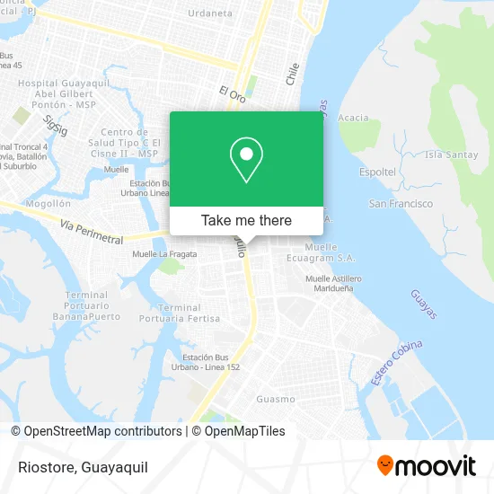 Riostore map