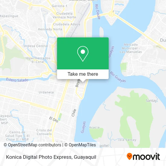 Konica Digital Photo Express map