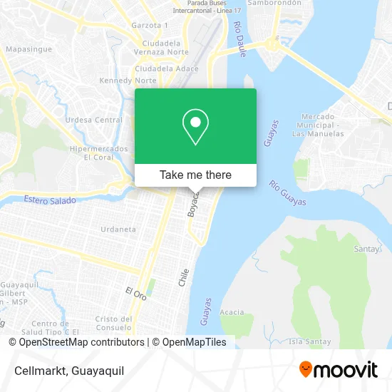 Cellmarkt map