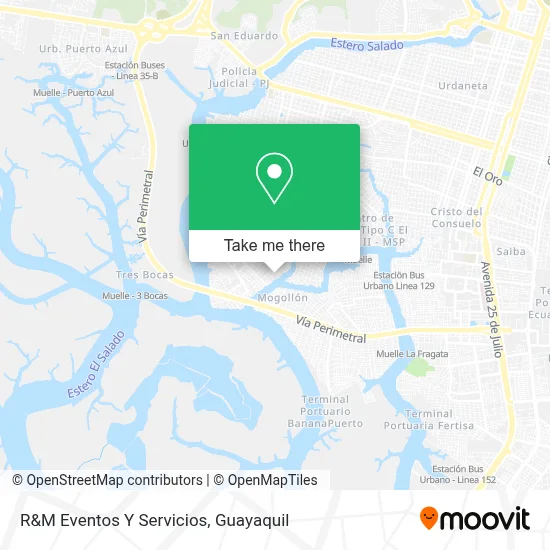 R&M Eventos Y Servicios map