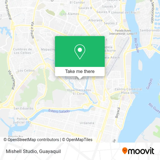 Mishell Studio map