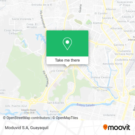 Moduvid S.A map