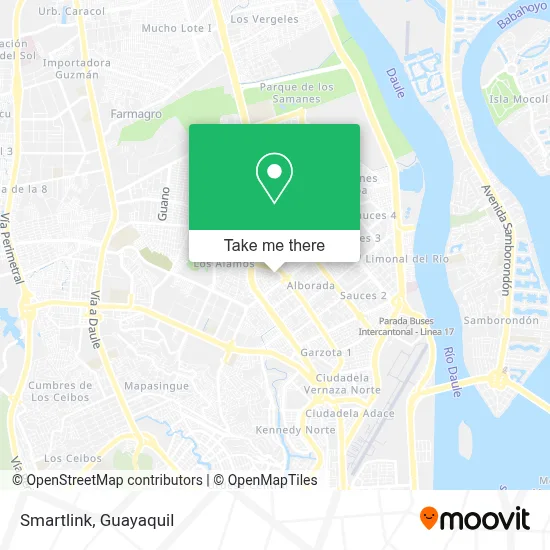 Smartlink map