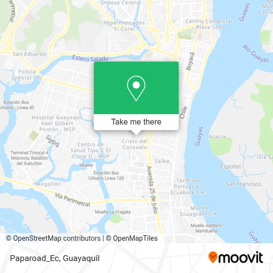 Paparoad_Ec map