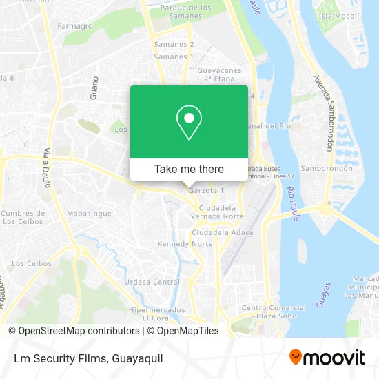 Lm Security Films map