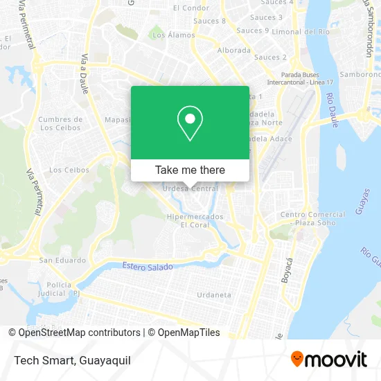 Tech Smart map