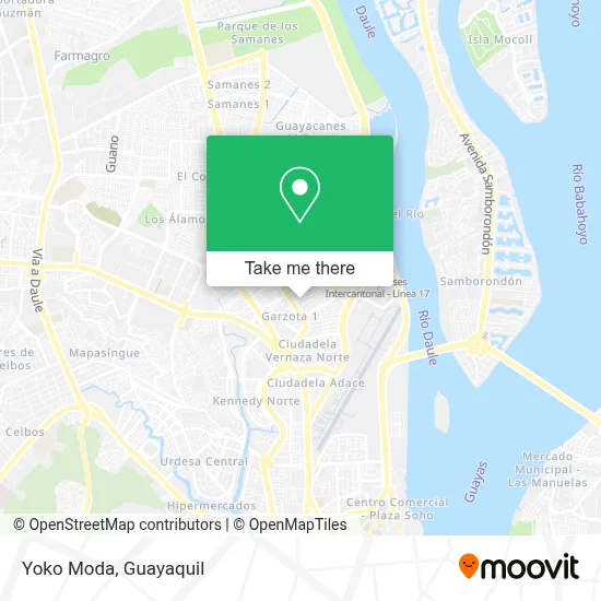 Yoko Moda map