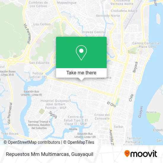 Repuestos Mm Multimarcas map