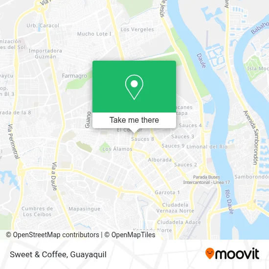 Sweet & Coffee map