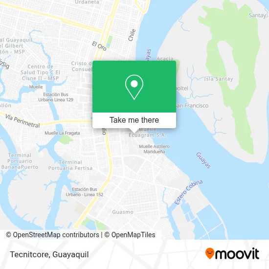 Tecnitcore map