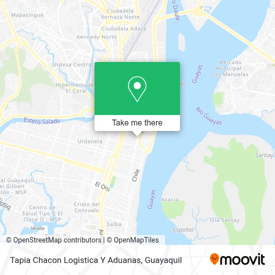 Tapia Chacon Logistica Y Aduanas map
