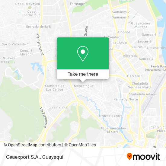 Ceaexport S.A. map