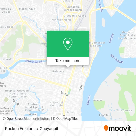 Rockec Ediciones map