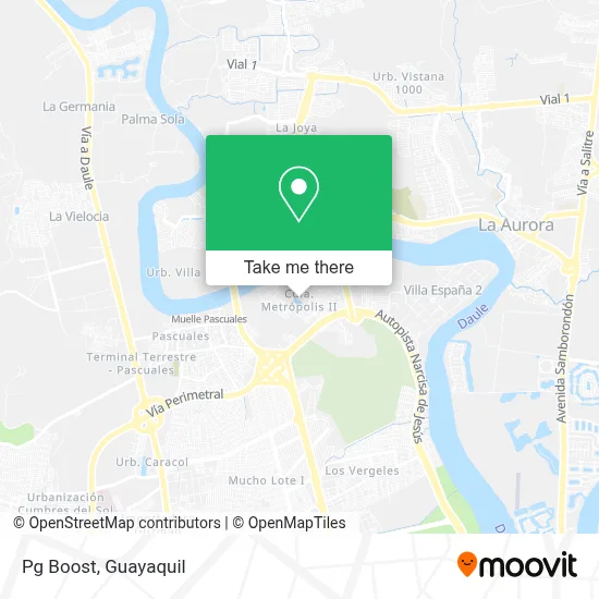 Pg Boost map