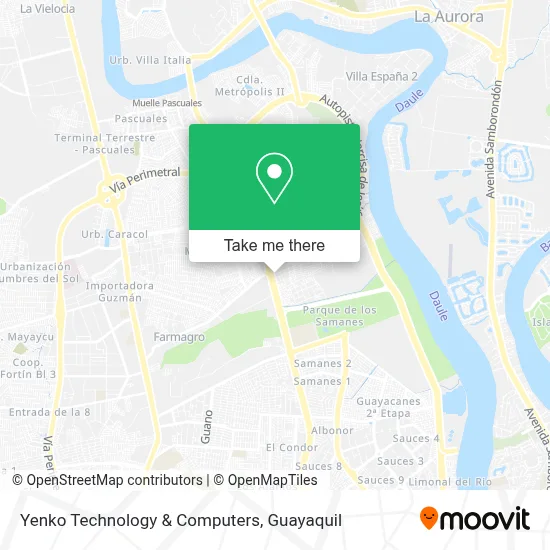 Yenko Technology & Computers map