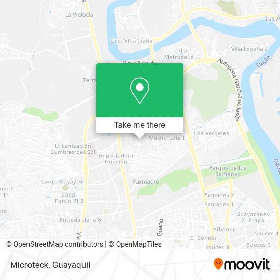 Microteck map