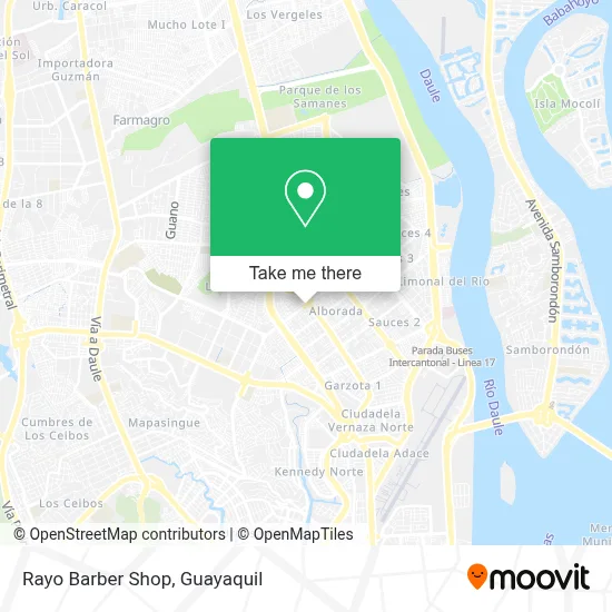Rayo Barber Shop map