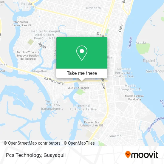 Pcs Technology map