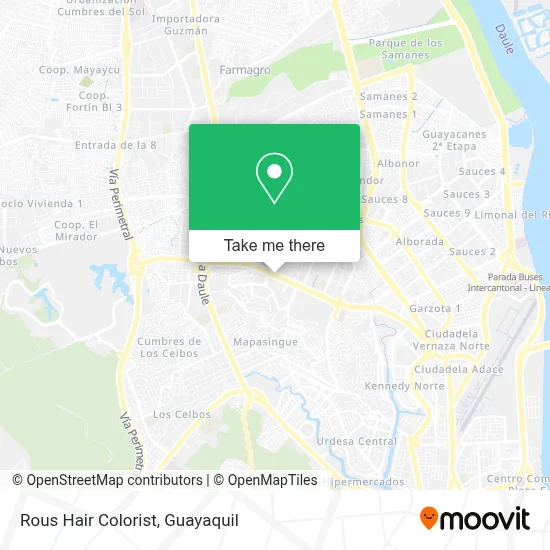 Rous Hair Colorist map
