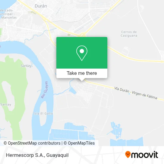 Hermescorp S.A. map