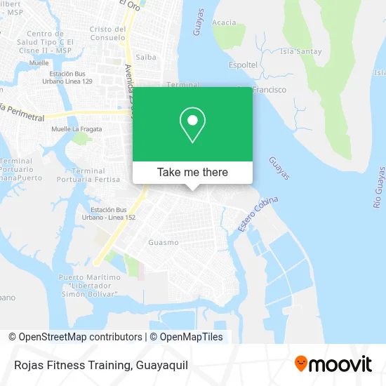 Rojas Fitness Training map