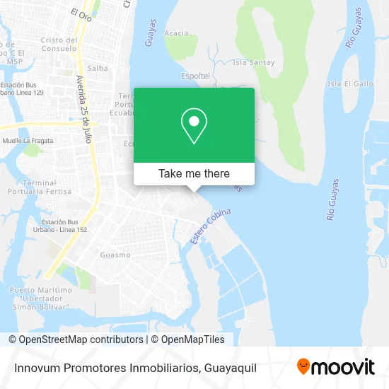 Innovum Promotores Inmobiliarios map