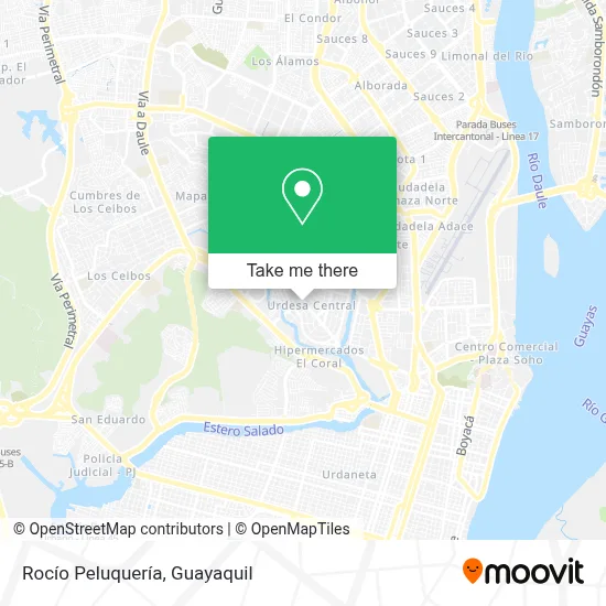 Rocío Peluquería map