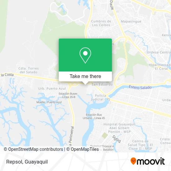 Repsol map