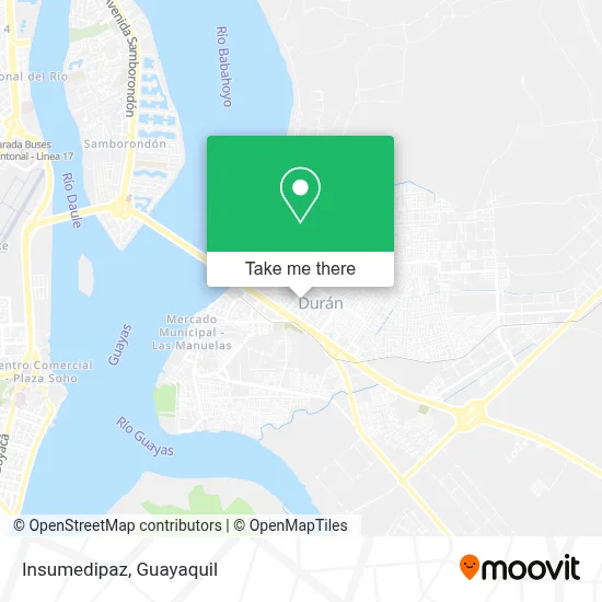 Insumedipaz map
