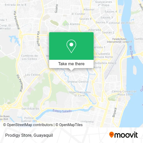 Prodigy Store map