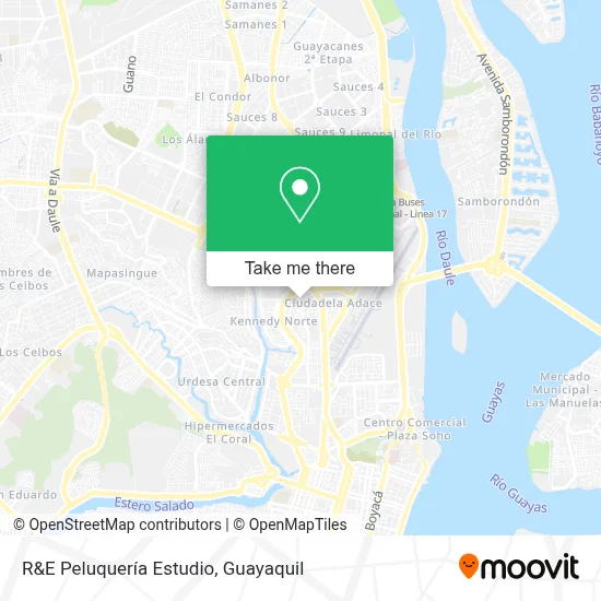 R&E Peluquería Estudio map