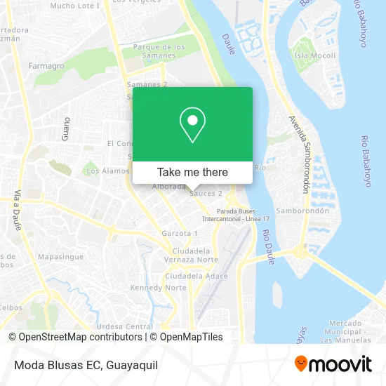 Moda Blusas EC map