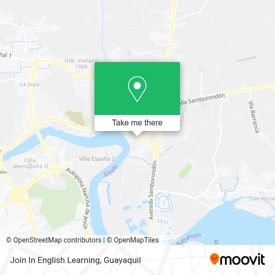 Join In English Learning map