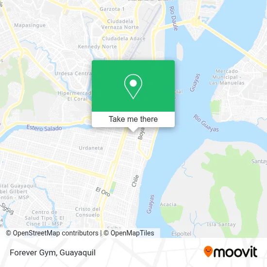 Forever Gym map