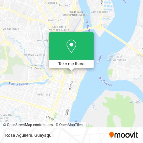 Rosa Aguilera map