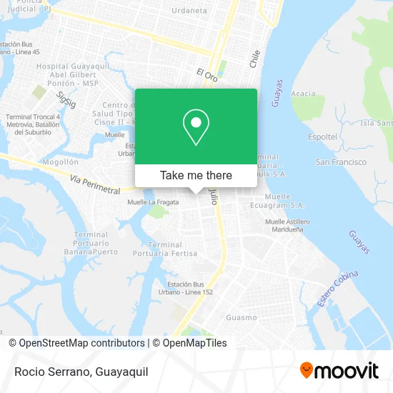 Rocio Serrano map