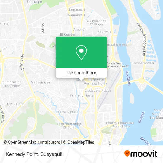 Kennedy Point map