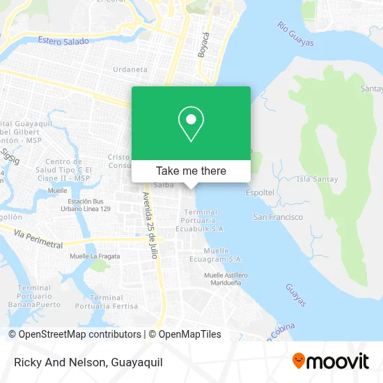 Ricky And Nelson map
