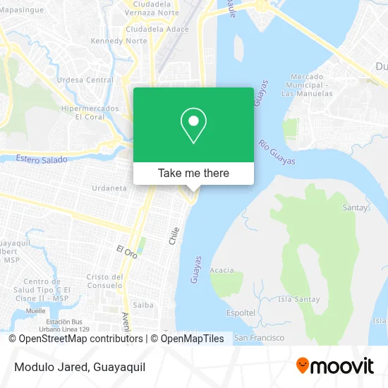 Modulo Jared map