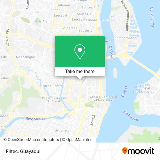 Filtec map