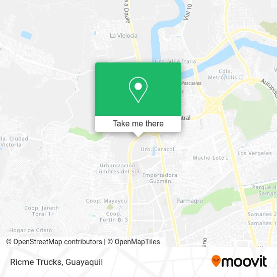 Ricme Trucks map