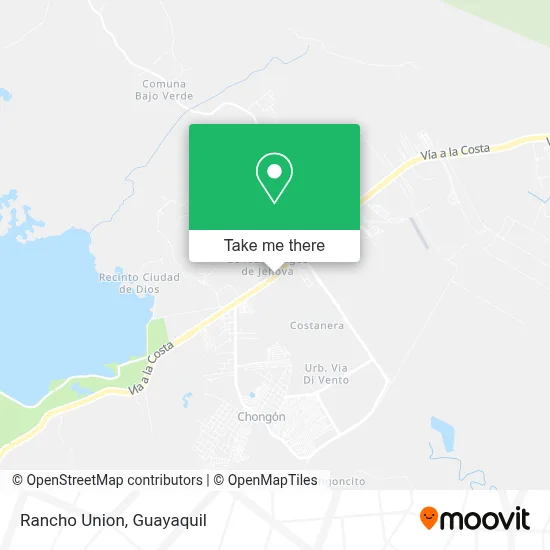 Rancho Union map