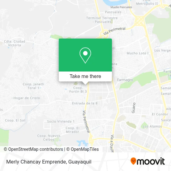 Merly Chancay Emprende map